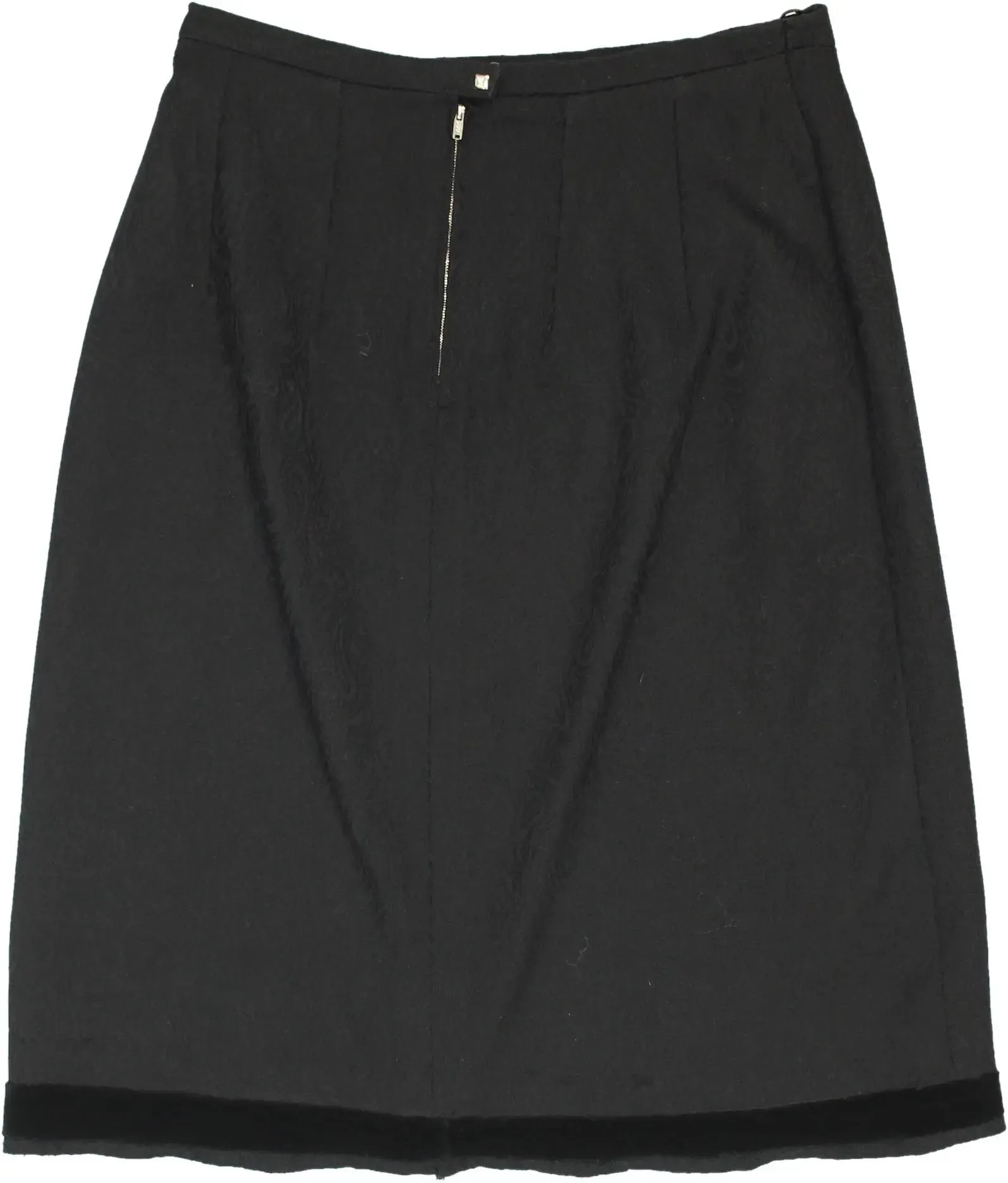 80s Jacquard Pencil SKirt