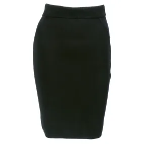 Alaia 1982 Iconic Black Knit Pencil Skirt