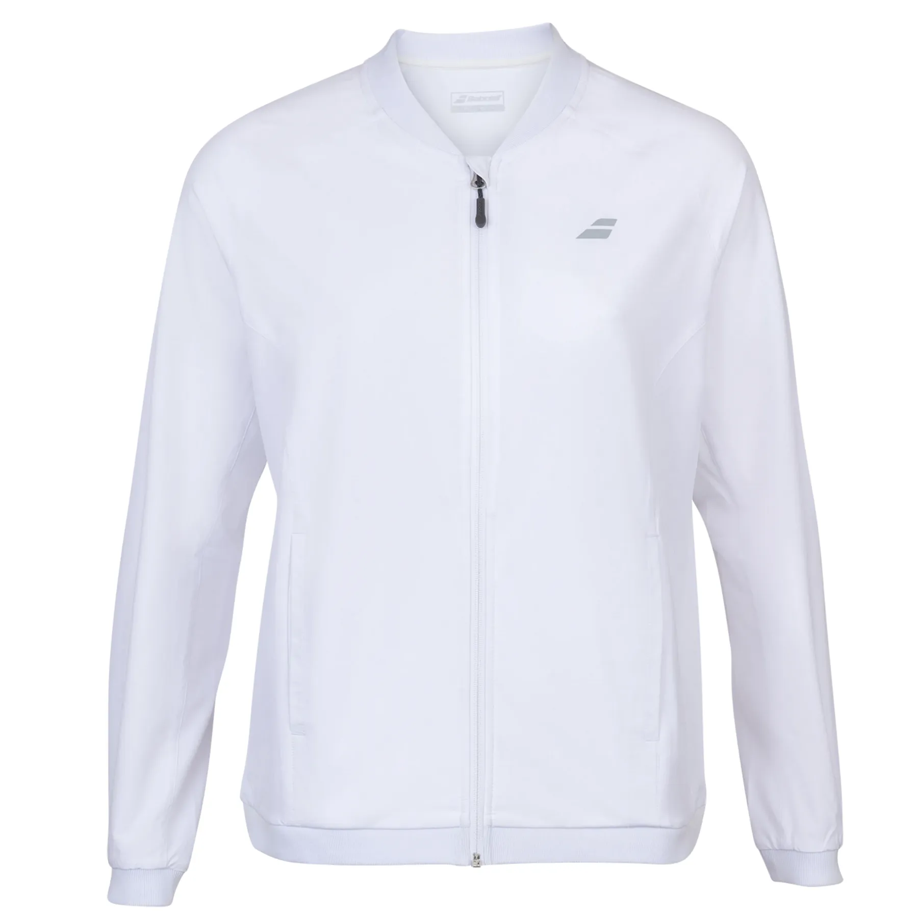 Babolat Play Women's Jacket - White/White