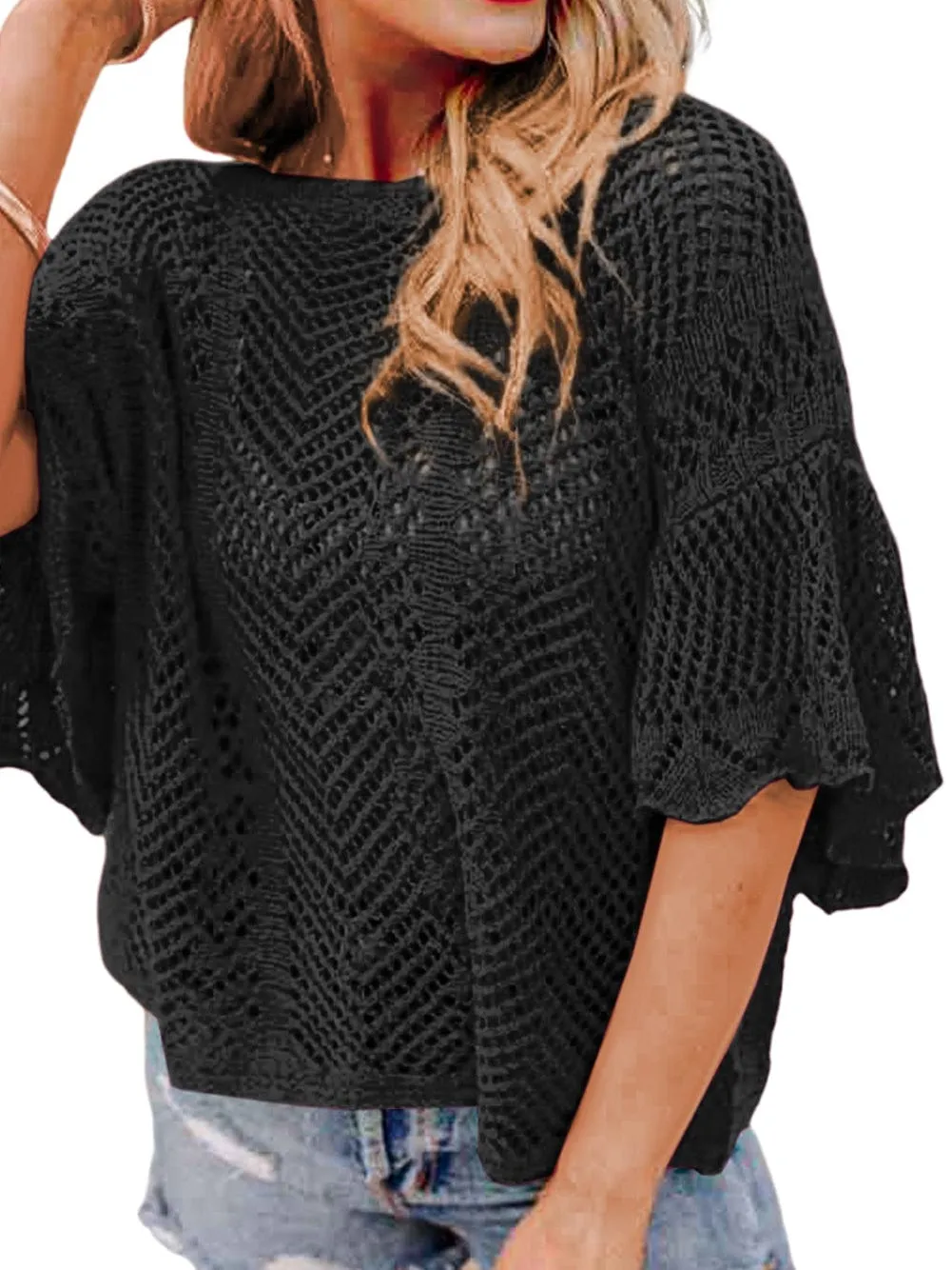 Black Knit Sweater