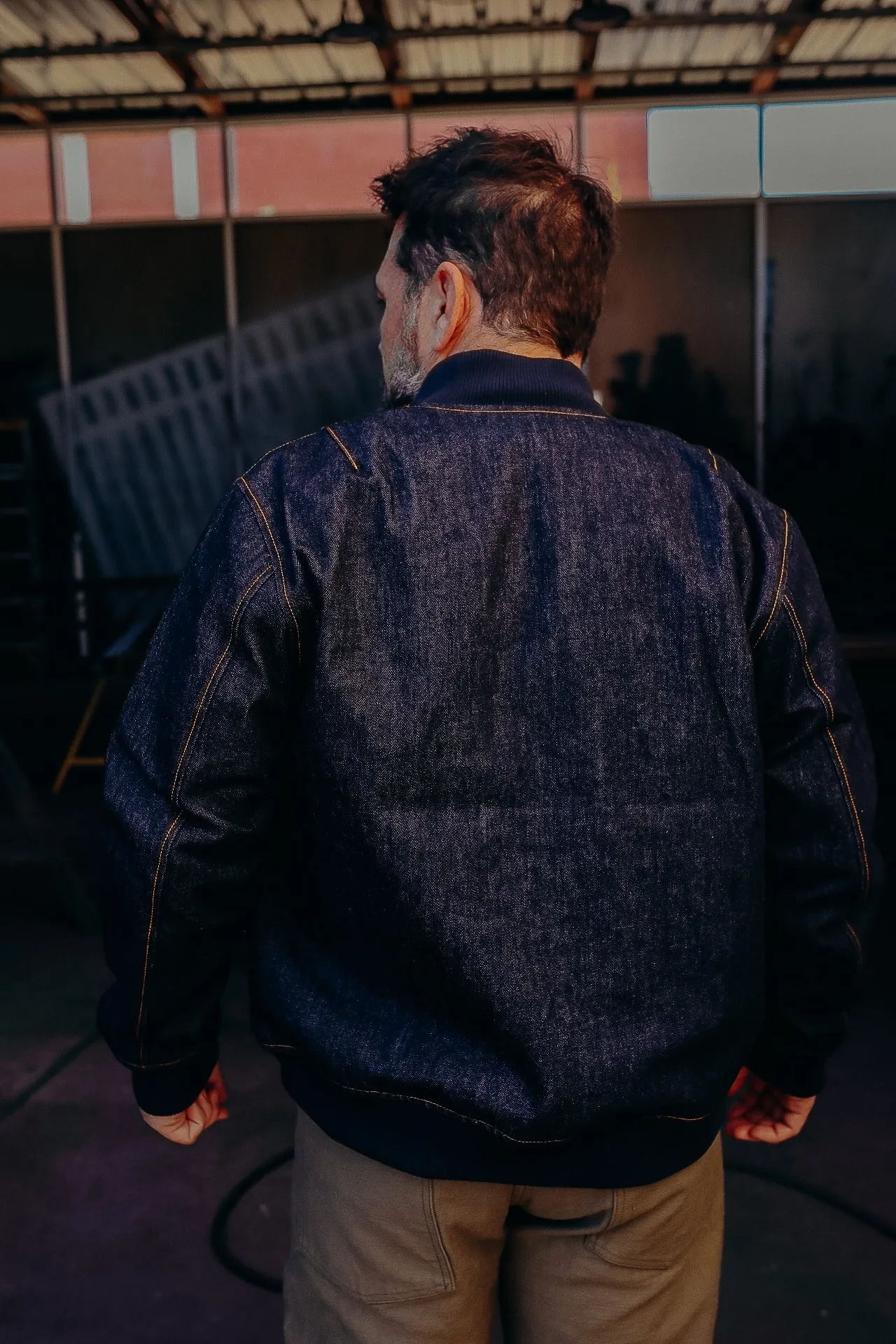 Bomber Jacket -13oz Denim