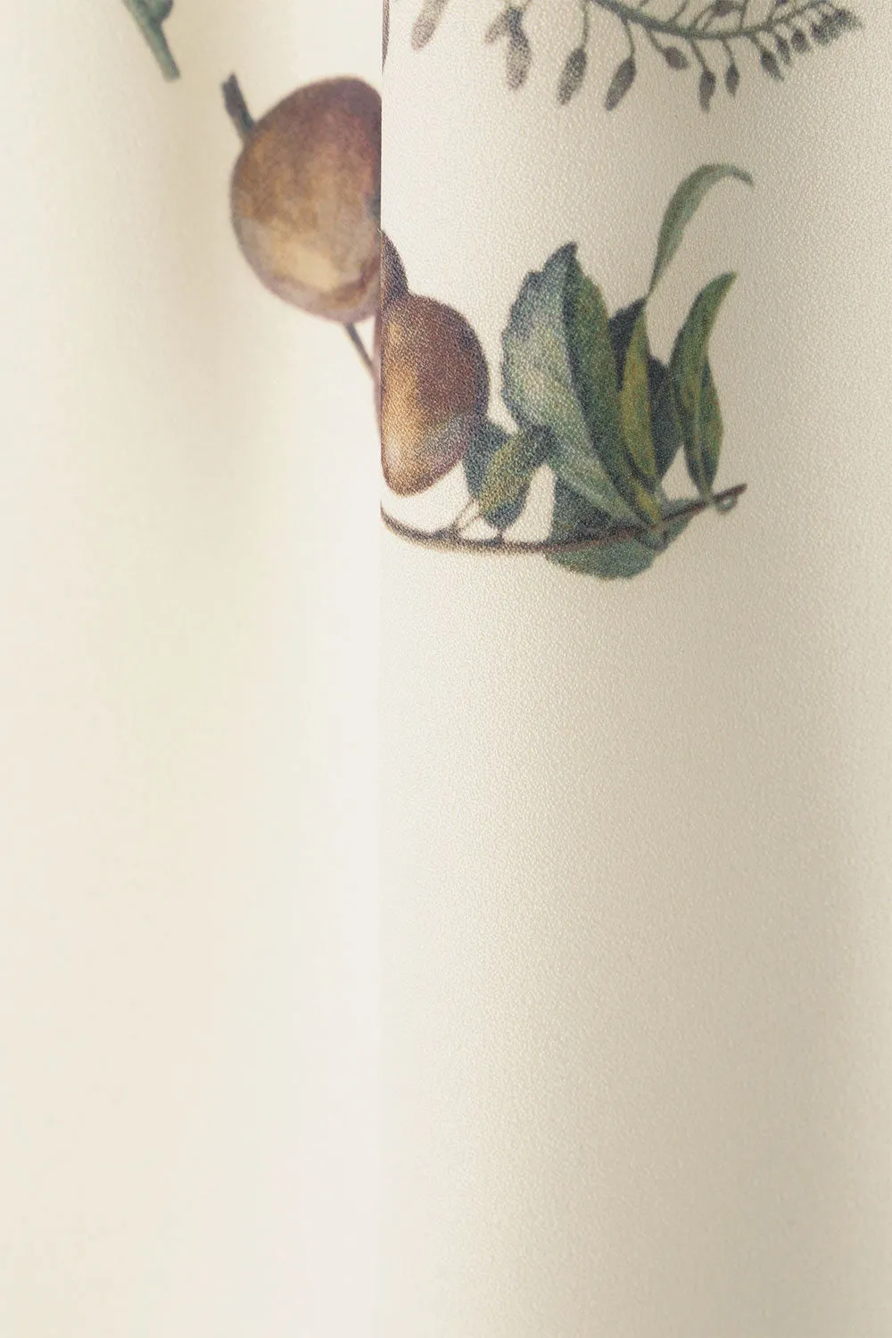 botanical pencil skirt