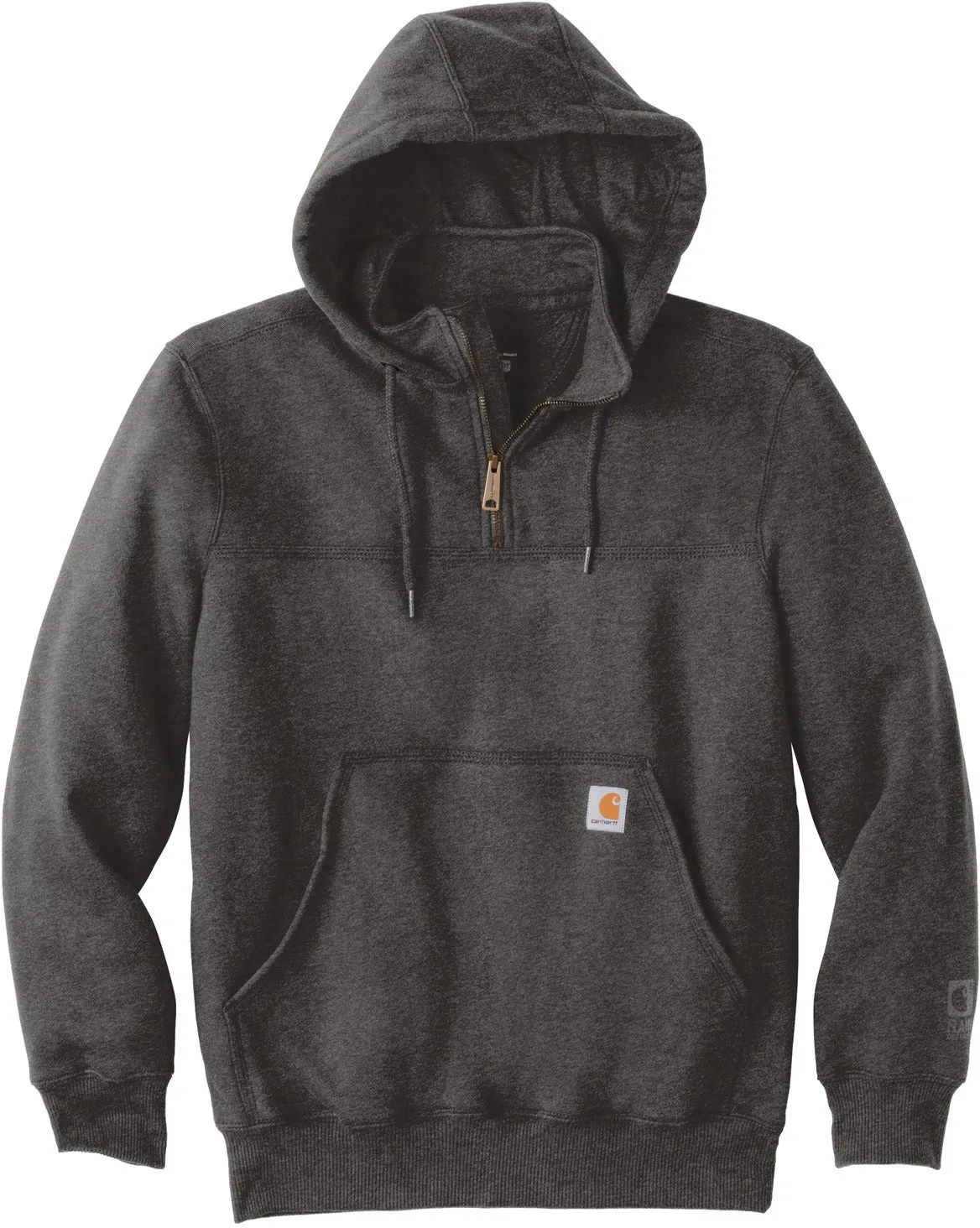 Carhartt Rain Defender Paxton Heavyweight Hooded Zip Mock Sweatshirt