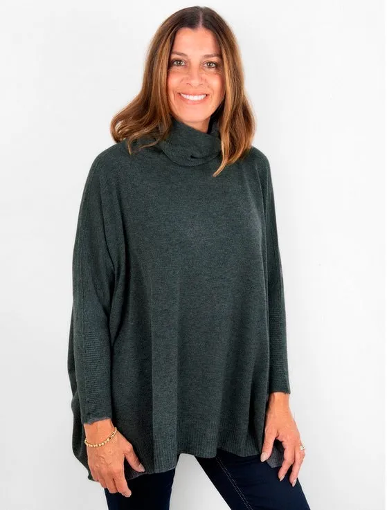Catrin X Light Oversized Polo Knit Sweater | SALE! Take 20% Off