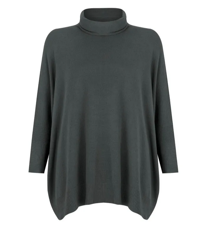 Catrin X Light Oversized Polo Knit Sweater | SALE! Take 20% Off