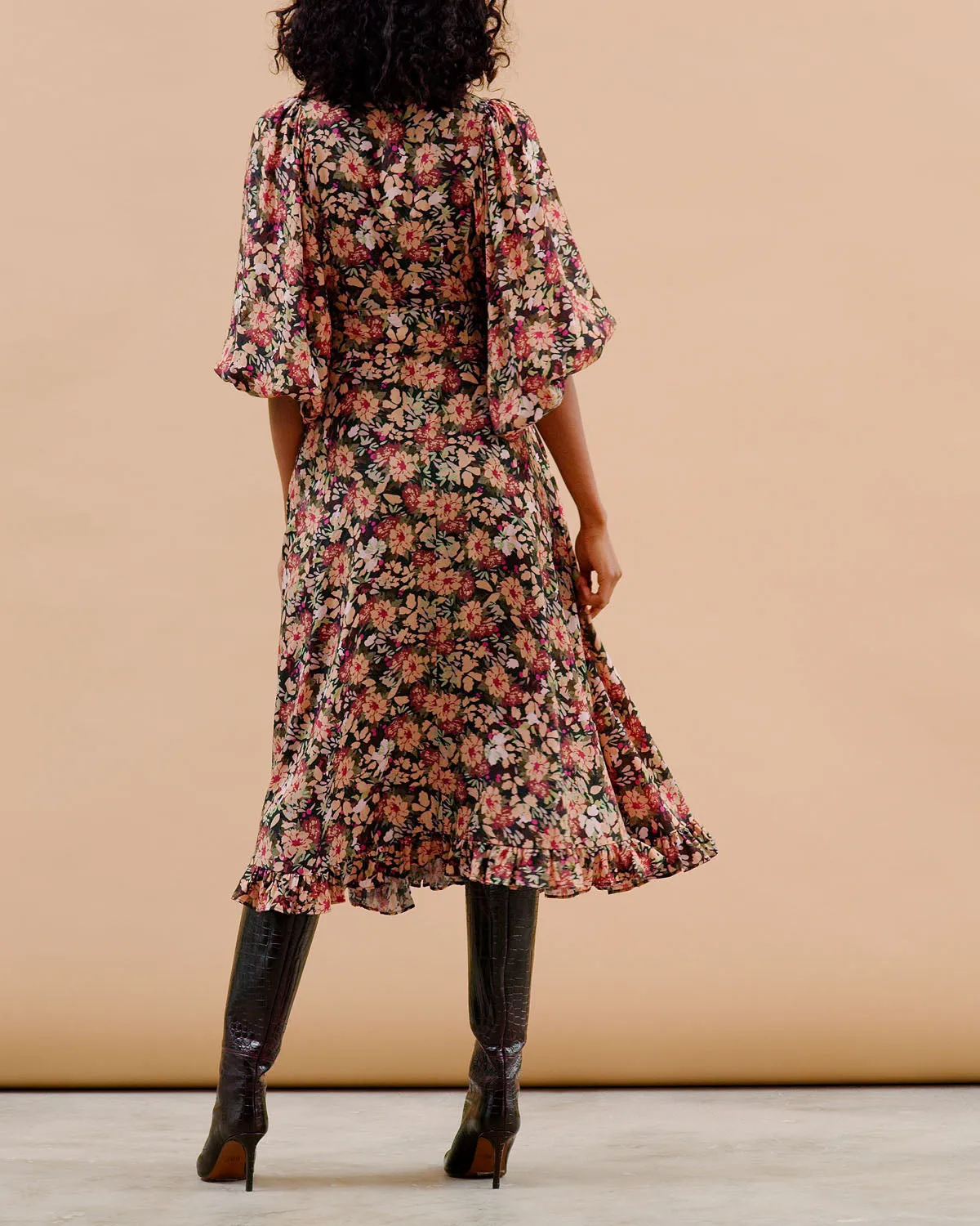 Delicate Wrap Dress - Field