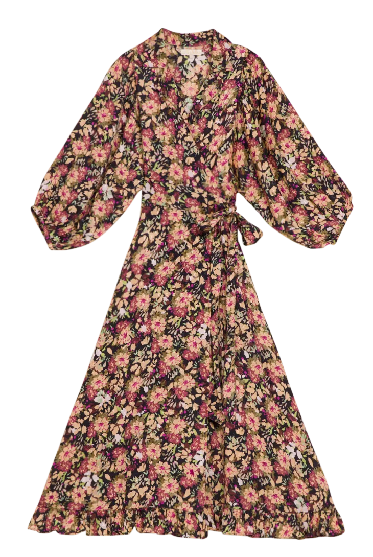 Delicate Wrap Dress - Field