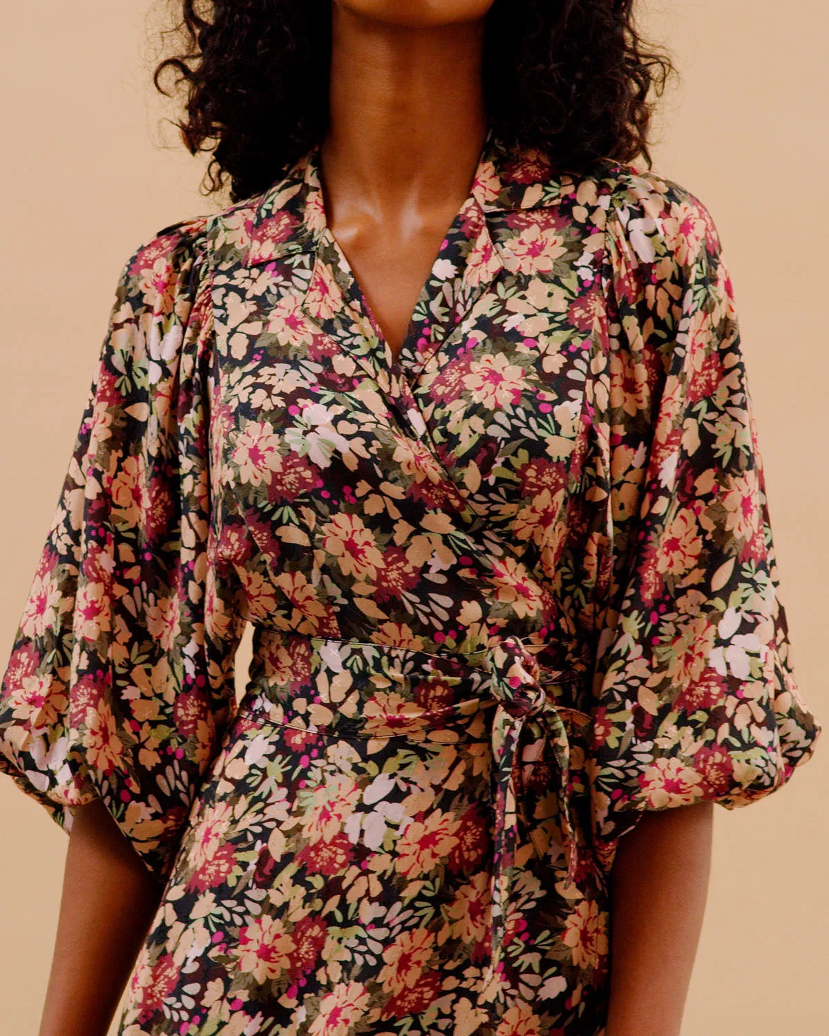Delicate Wrap Dress - Field