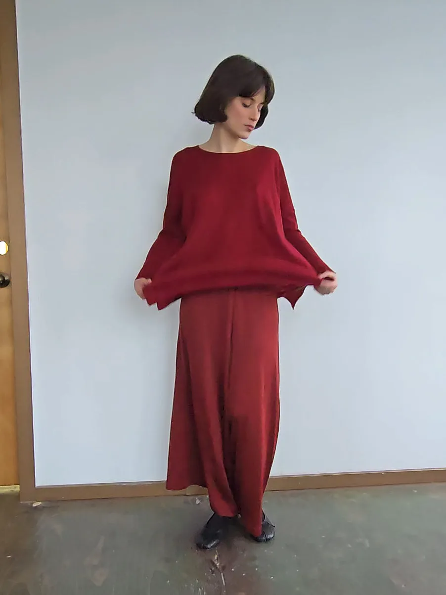 Garnet Cashmere Knit (L)