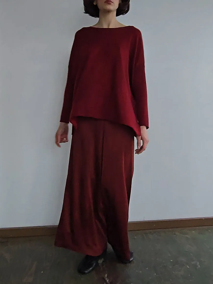 Garnet Cashmere Knit (L)