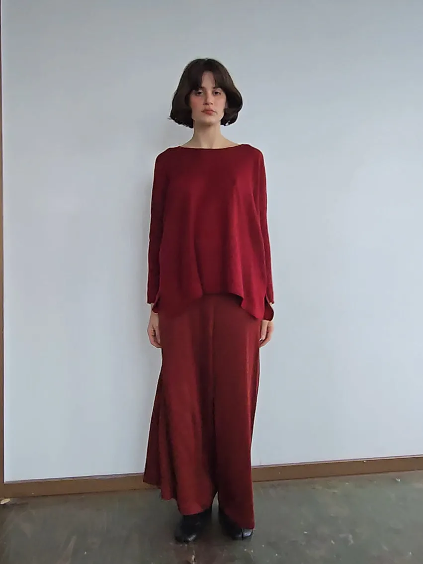 Garnet Cashmere Knit (L)