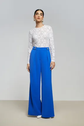 High Waist Crepe