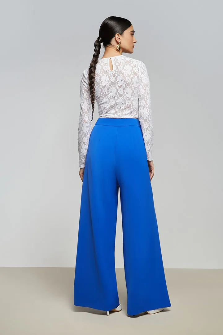 High Waist Crepe