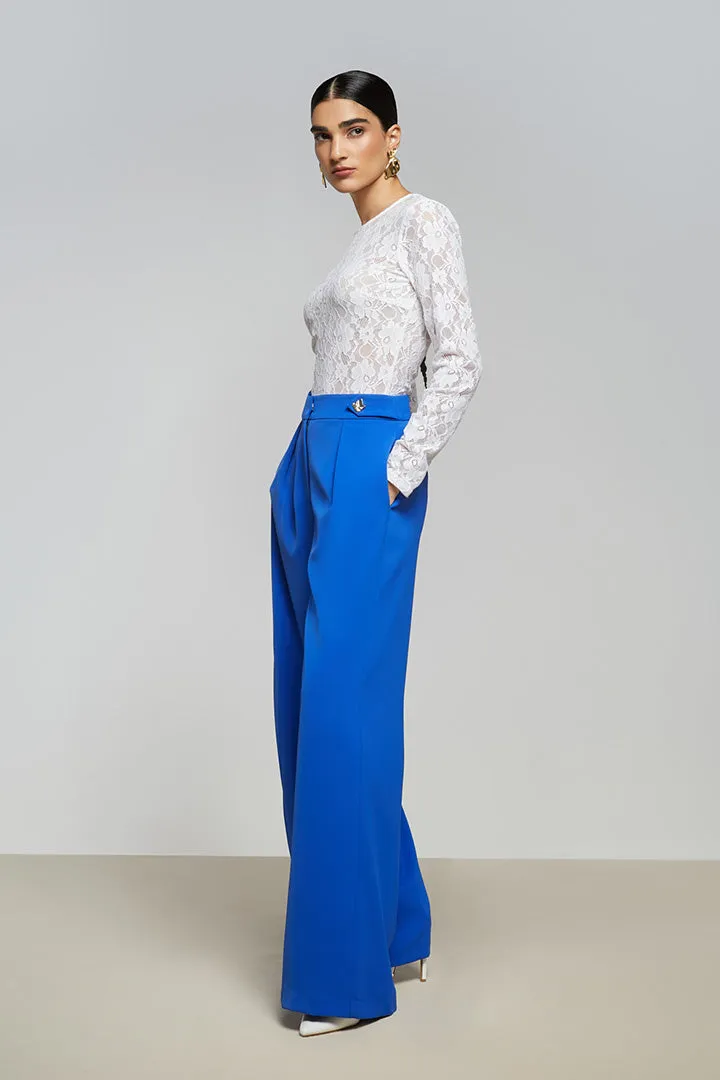 High Waist Crepe
