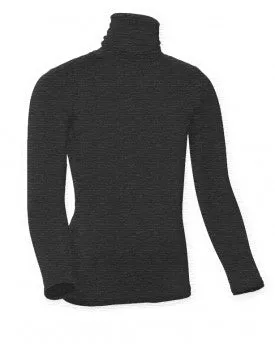 Kids Heather Long Sleeve Turtleneck Shell