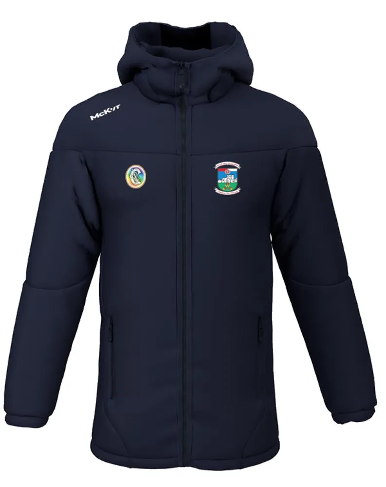 Mc Keever Gortnahoe-Glengoole GAA Thermal Contoured Jacket Camogie Association - Youth - Navy