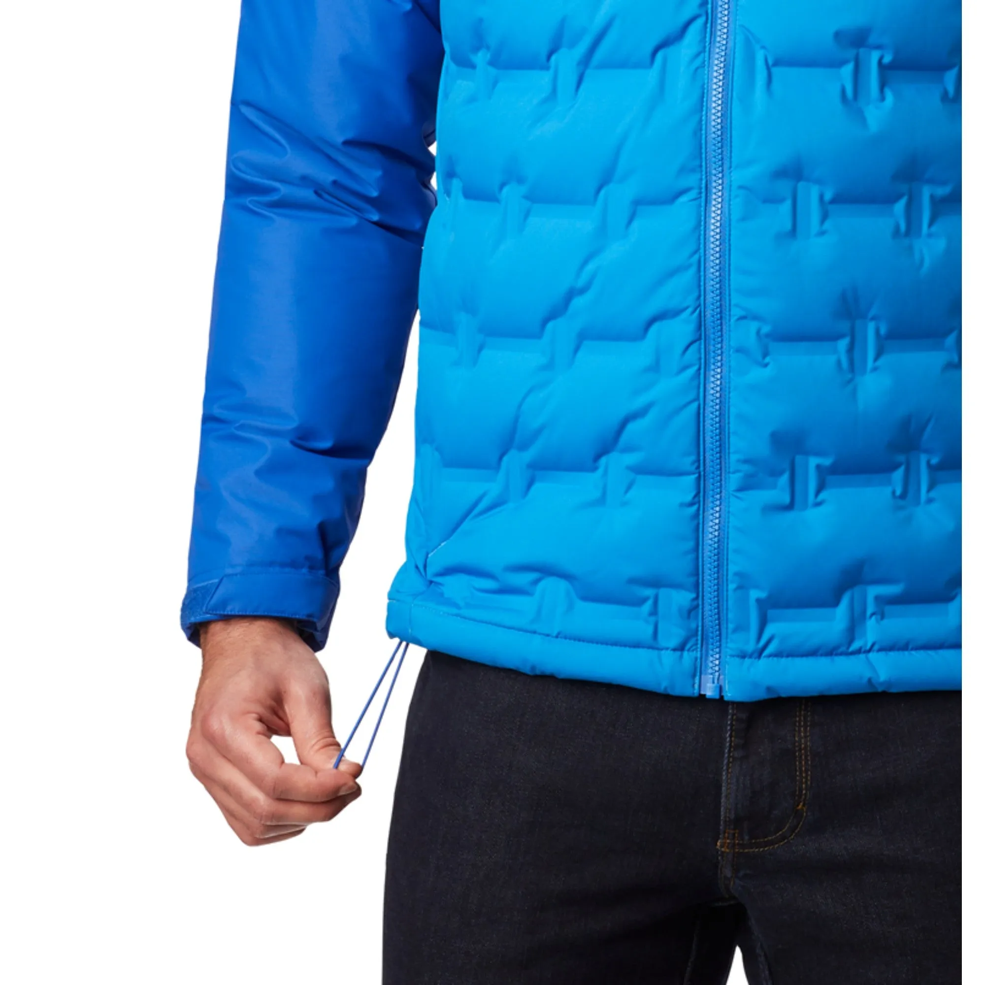 Men Grand Trek Down Jacket - Azure Blue Azul