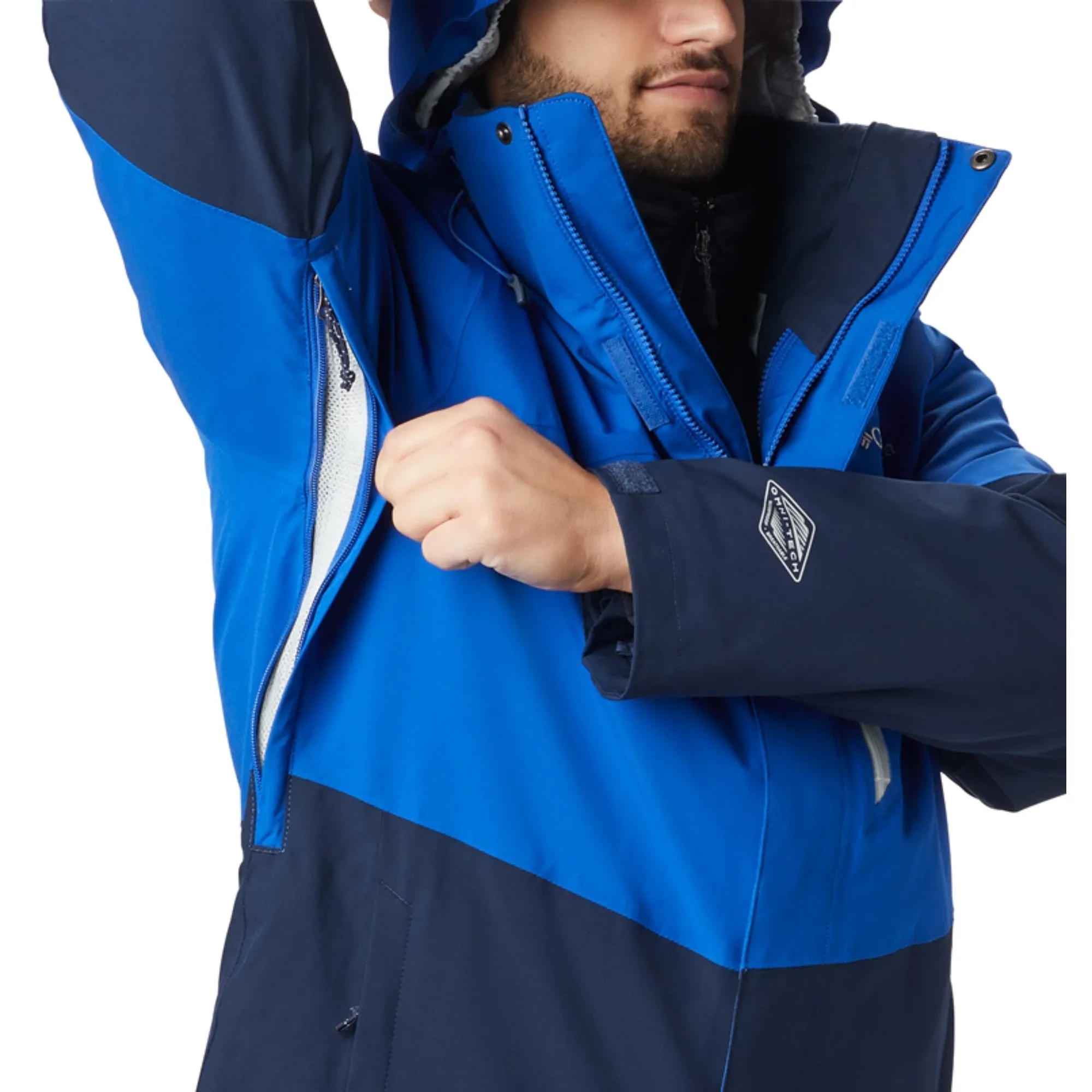 Men Wild Card Interchange Jacket - Azul Collegiate Navy