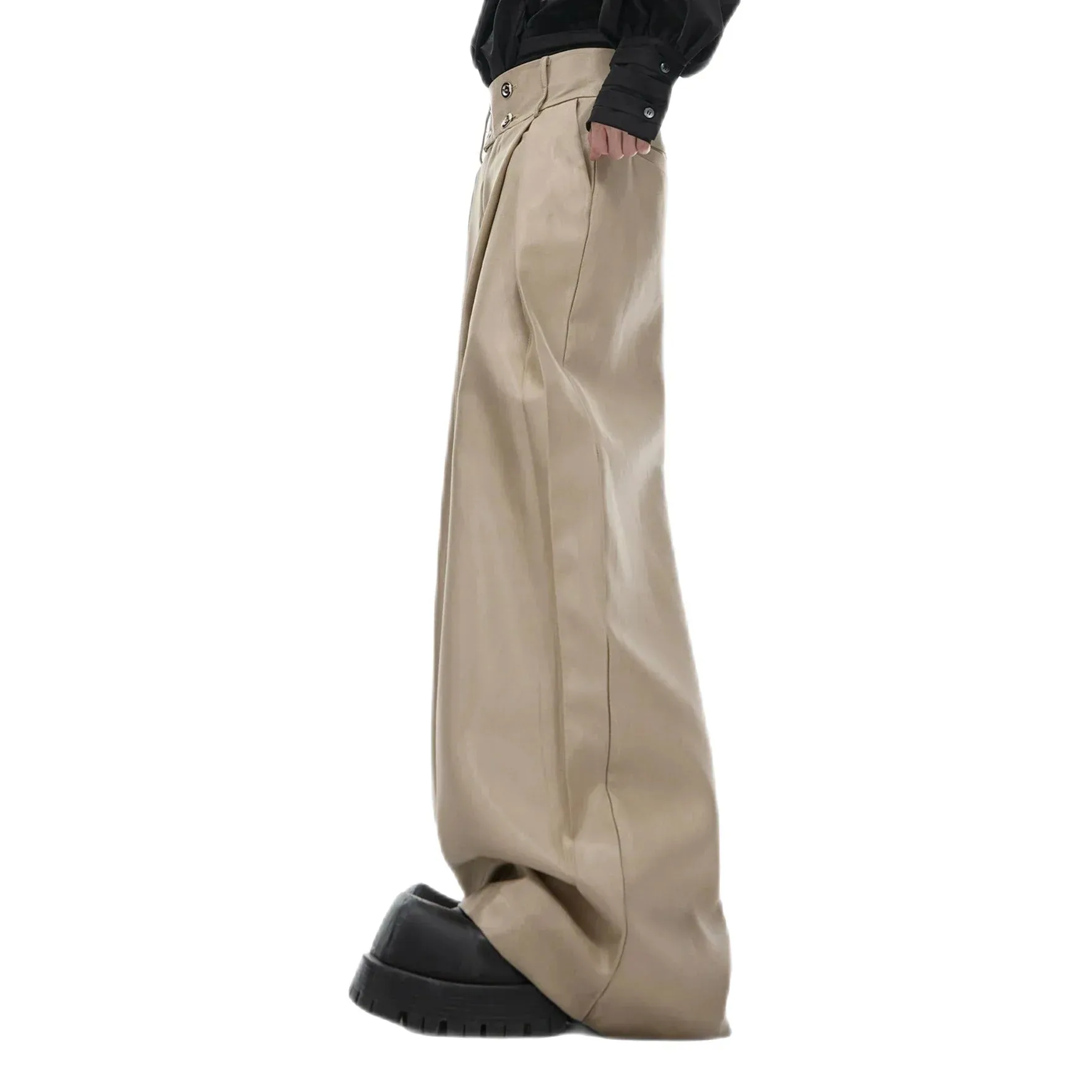 Opium High Waist Casual Pants
