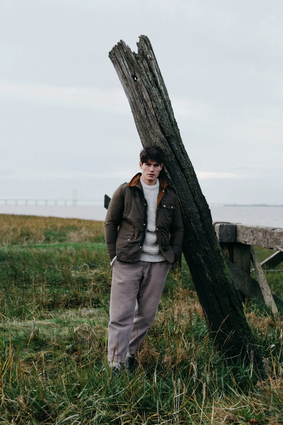 Peregrine - Bexley Waxed Jacket in Brown