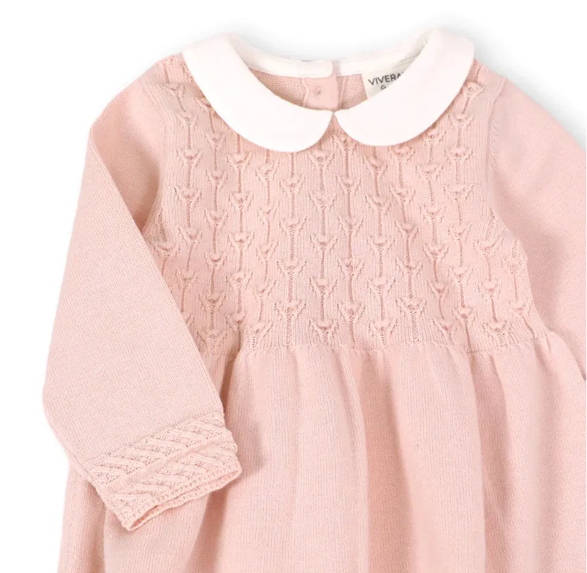 Peter Pan knit dress