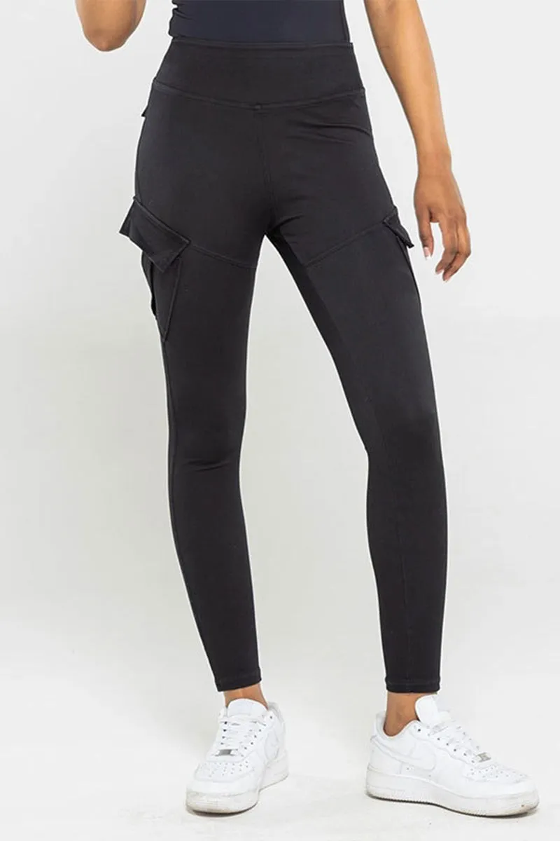 PK0683 Stretch Denim Workout Tights