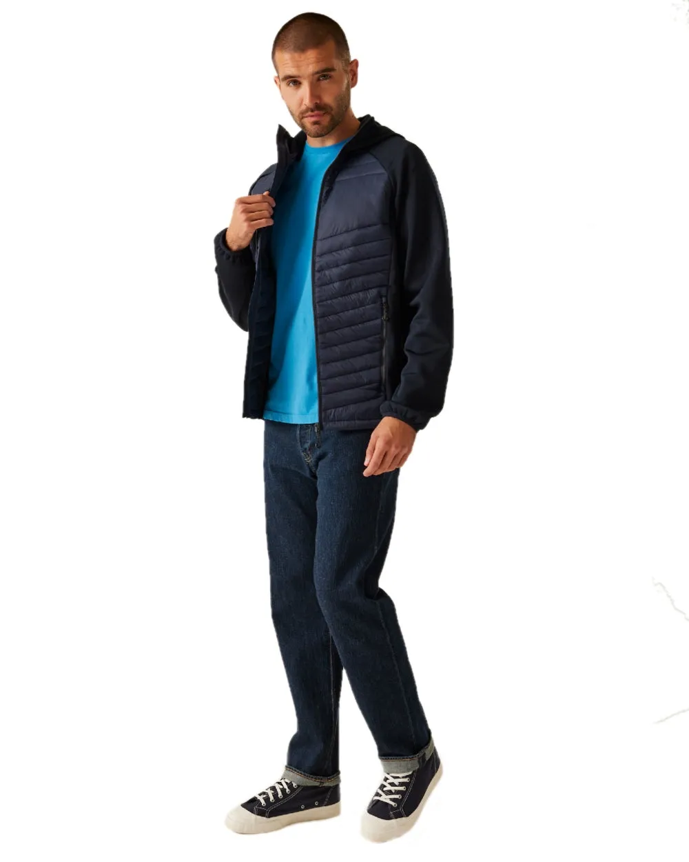 Regatta Mens Navigate Hybrid Jacket