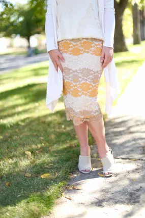 Sugar and Spice Pencil Skirt