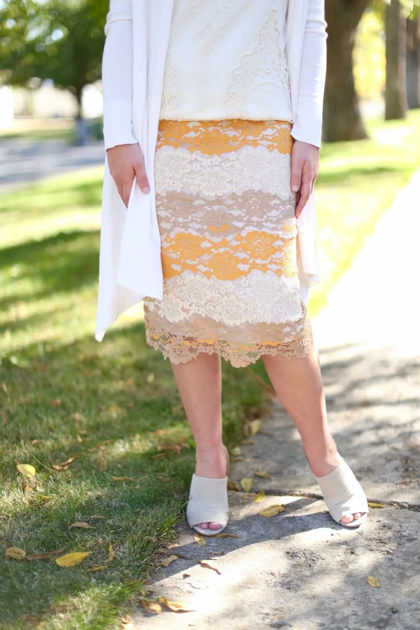 Sugar and Spice Pencil Skirt