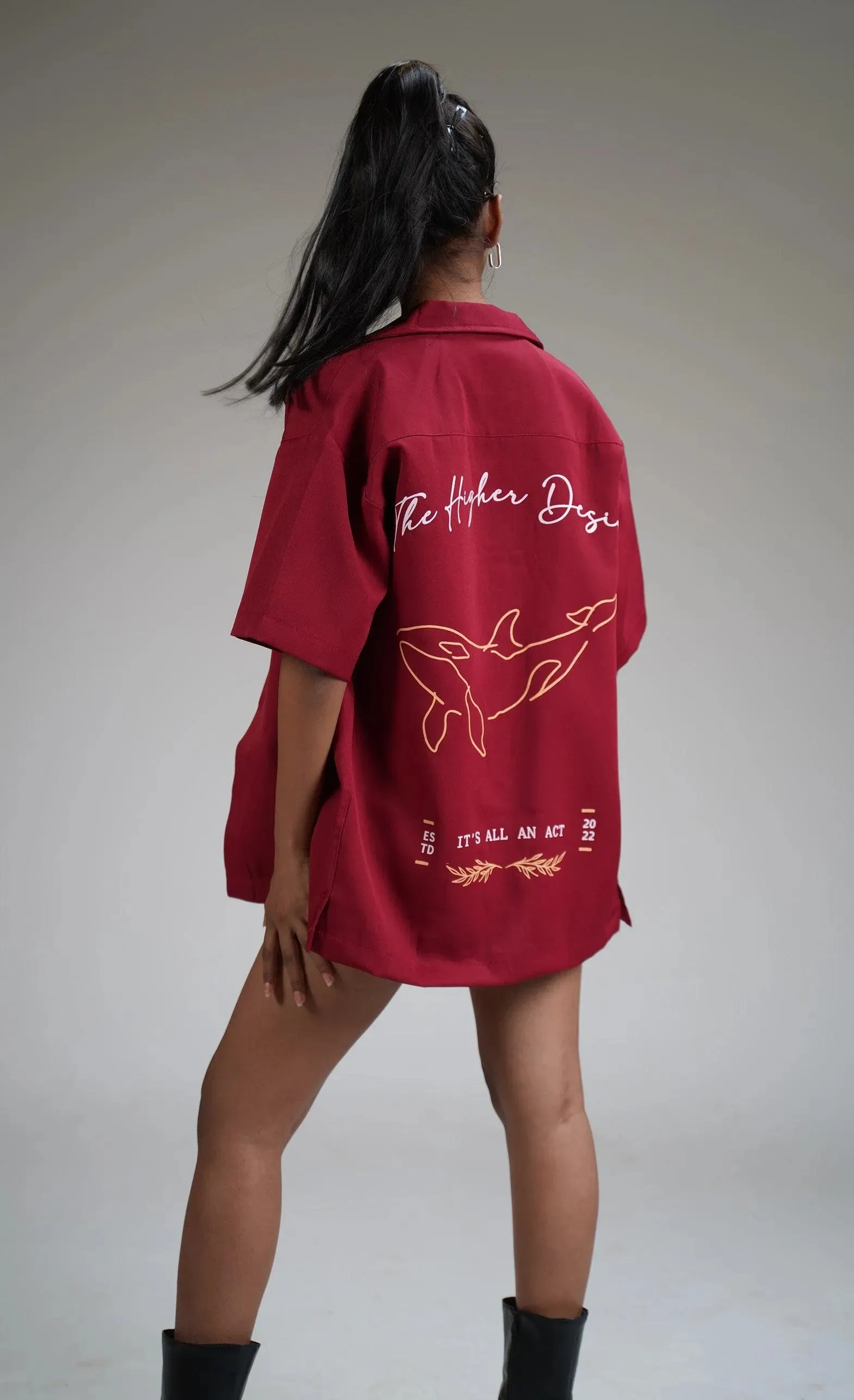 THE HIGHER DESIRE Bowling Shirt