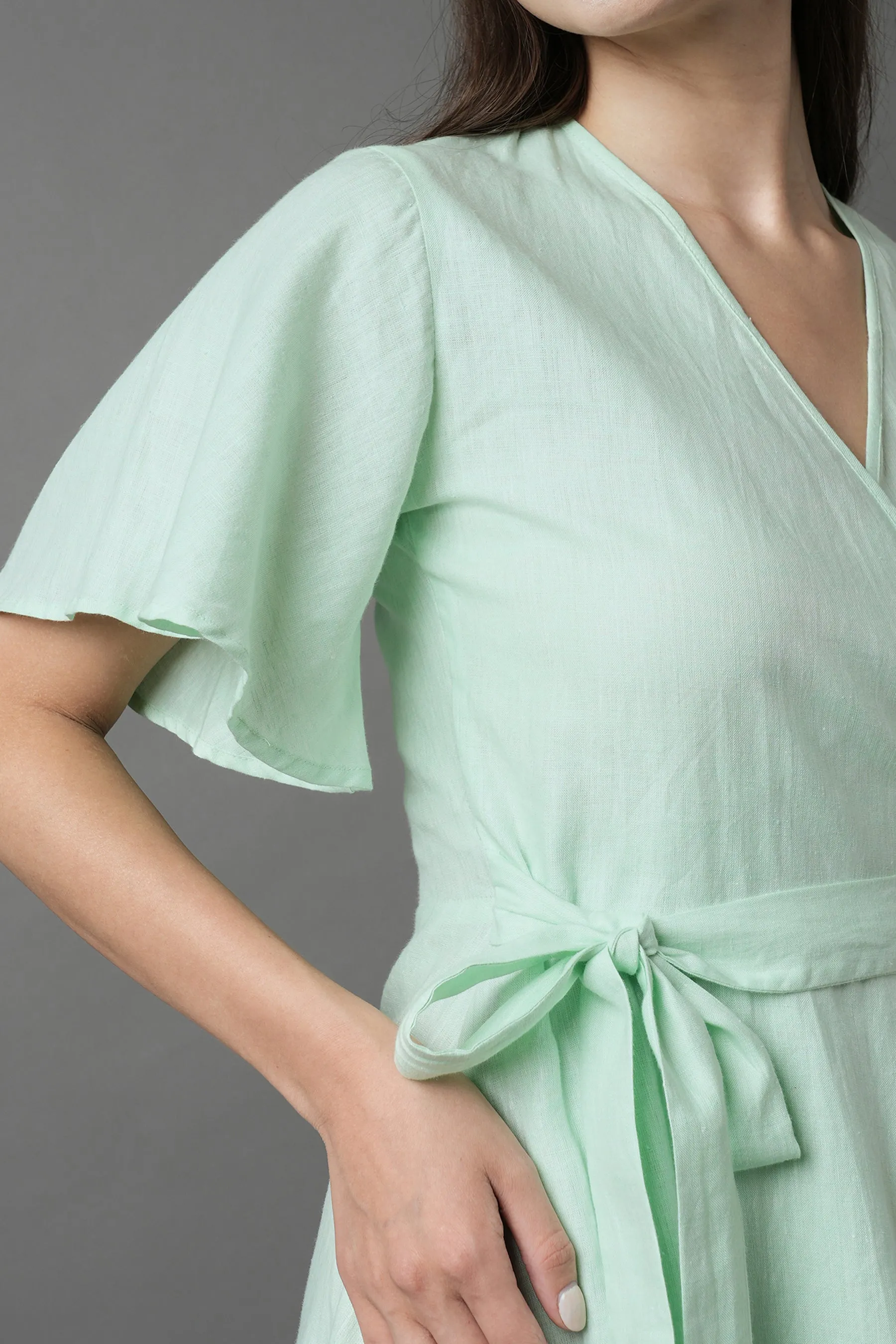 Whirl Wrap Dress
