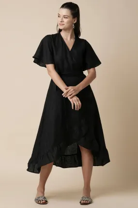 Whirl Wrap Dress