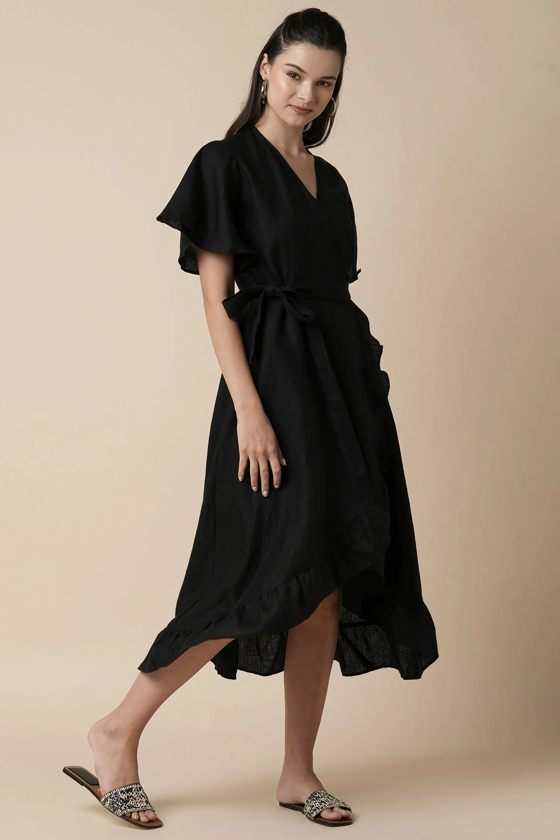 Whirl Wrap Dress