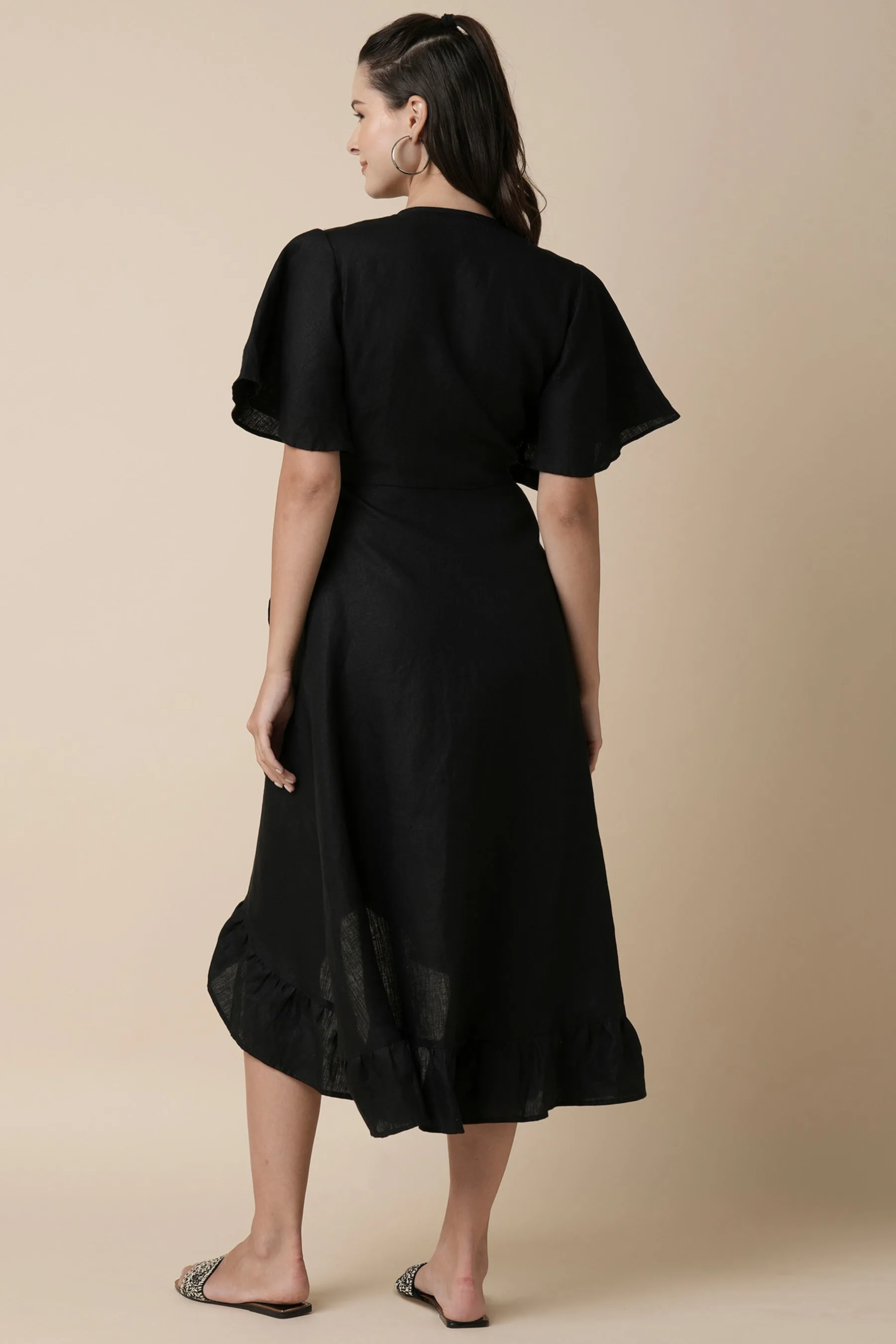 Whirl Wrap Dress
