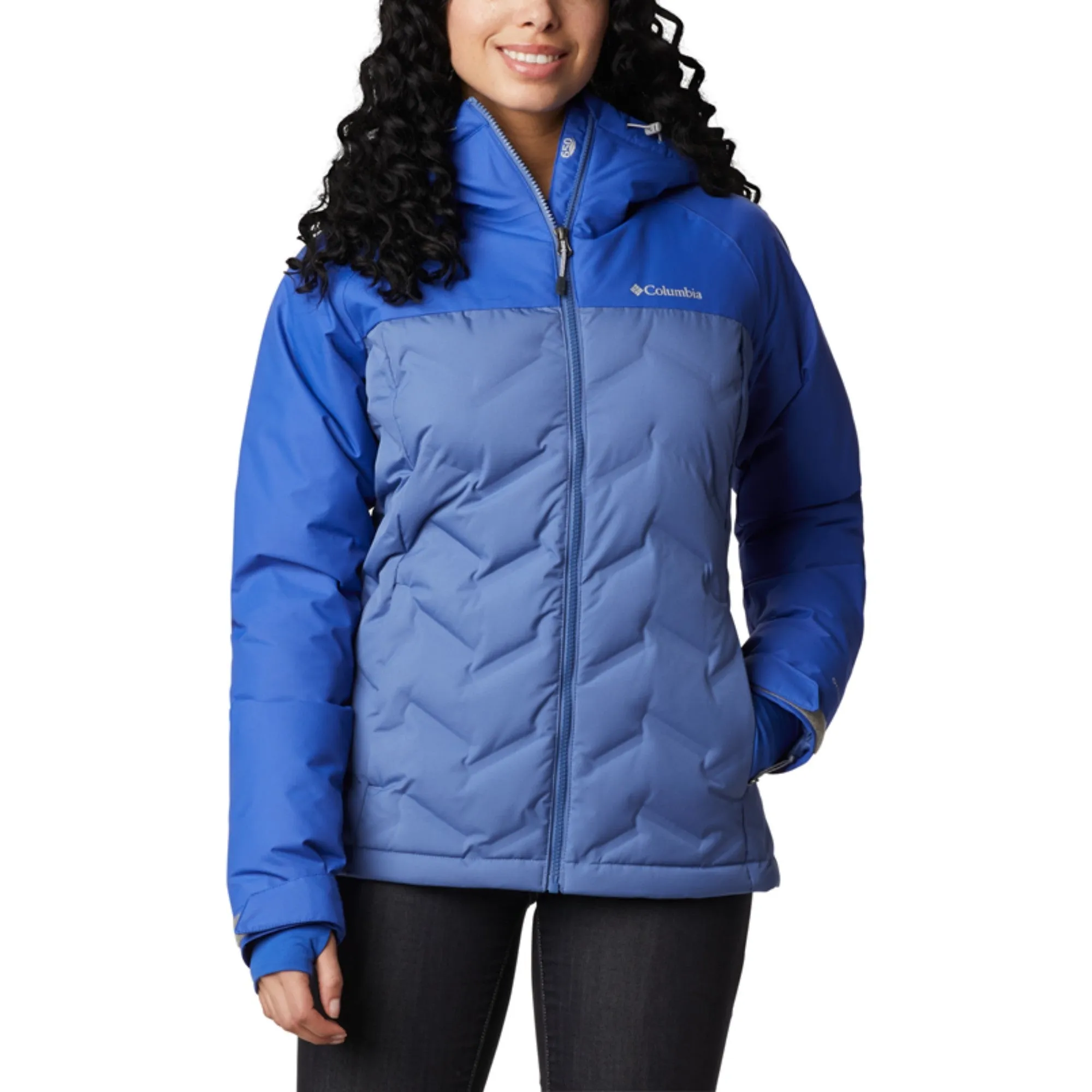 Women Grand Trek Down Jacket - Velvet Cove Lapis Blue