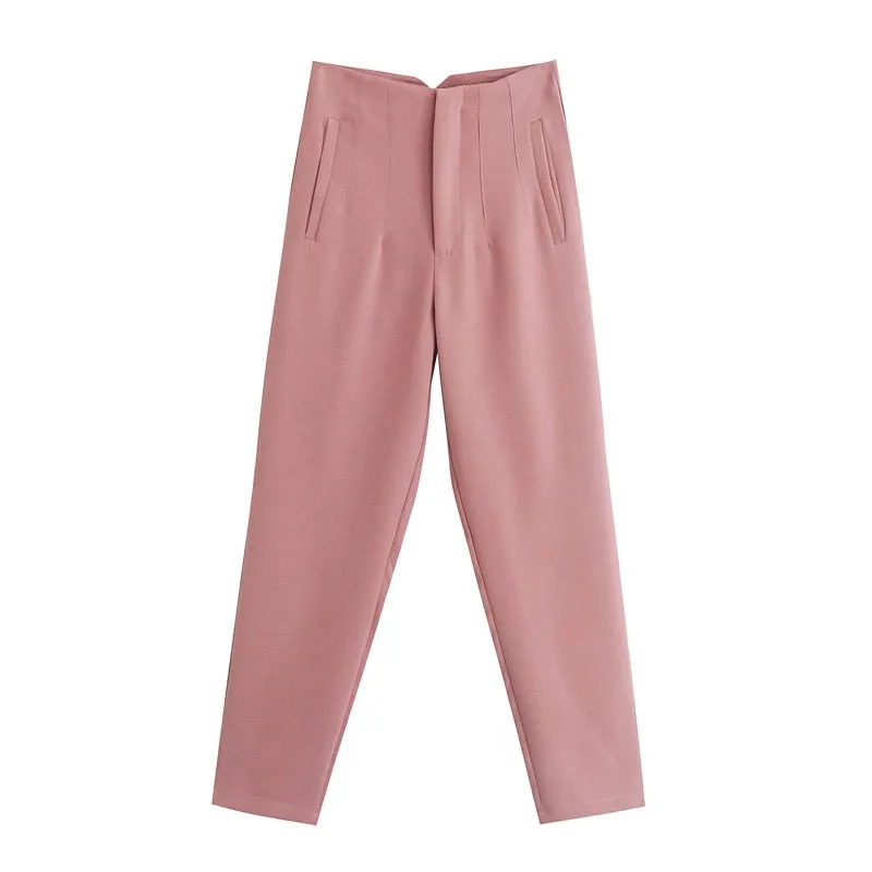 Women Pants 28 Color High Waist Pants