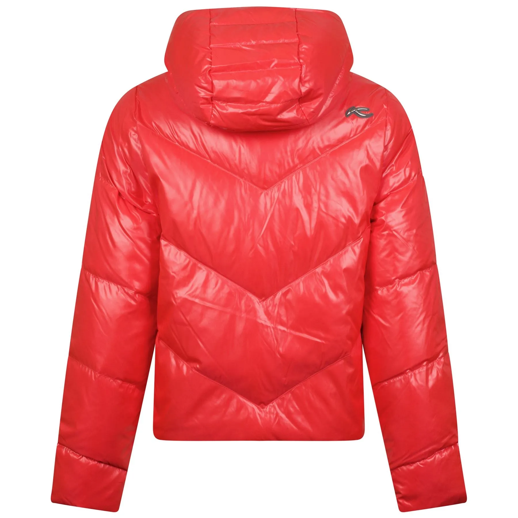 Womens Backflip Jacket Hibiscus/Black - AW24